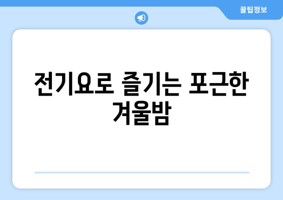 집콕을 위한 따뜻한 담요와 전기요 추천| 편안한 겨울 나기를 위한 필수 아이템!" | 담요, 전기요, 집콕, 겨울용품