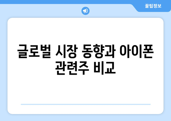 아이폰16 관련주 투자 전략과 추천 종목 분석 | 주식 투자, 아이폰 관련 기업, 시장 동향