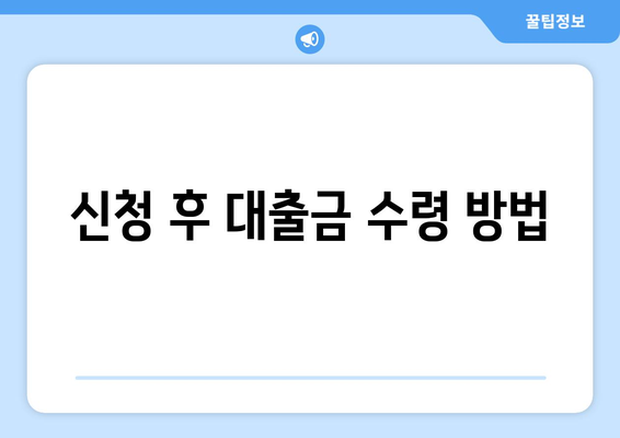 정부지원 서민금융대출