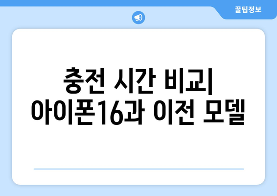 아이폰16 배터리 성능과 충전 시간 완벽 가이드 | 아이폰16, 스마트폰 배터리, 충전 기술"