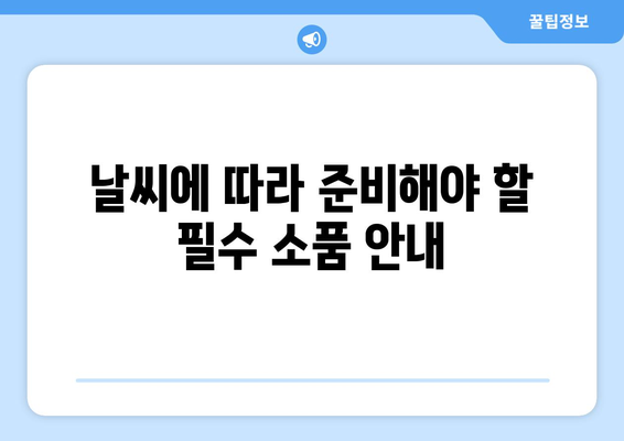 나들이 준비물 체크리스트| 완벽한 소풍을 위한 필수 아이템 15가지 | 나들이, 체크리스트, 준비물