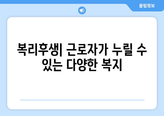 연말정산 근로자 복지혜택 완벽 가이드 | 연말정산, 복리후생, 세금 혜택