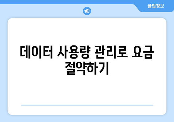 개인사업자를 위한 핸드폰 요금 절약 팁 5가지 | 개인사업자, 요금 할인, 비용 절감
