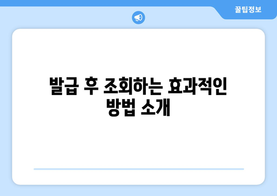 개인사업자 현금영수증 발급 조회 방법과 필수 팁 | 세금, 경영, 사업자 등록