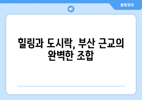 부산 근교 도시락 먹기 좋은 곳 10선 | 부산, 야외 식사, 도시락 명소