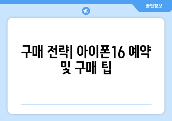 아이폰16 물량
